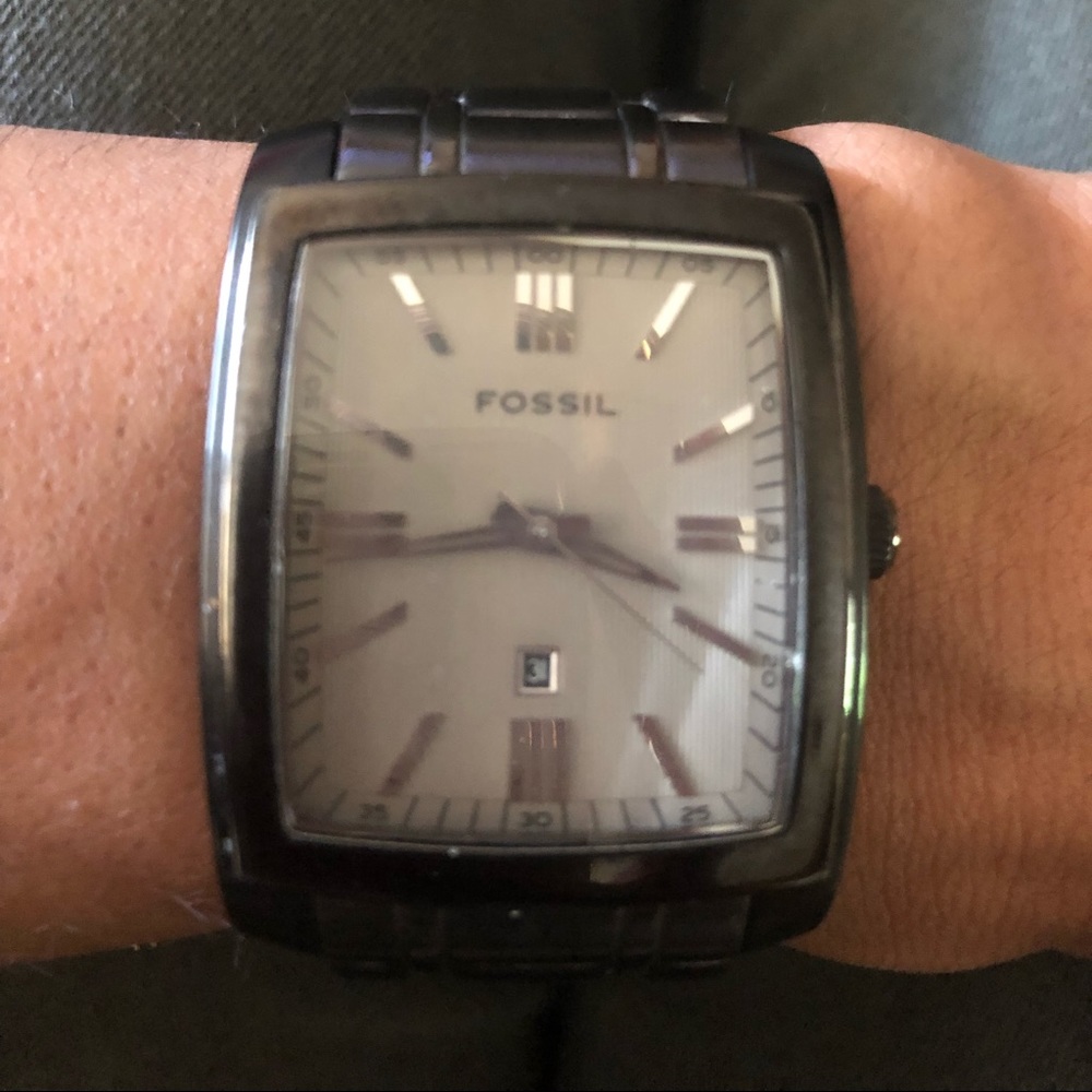 Fossil Arkitekt Gun Metal Mens Watch